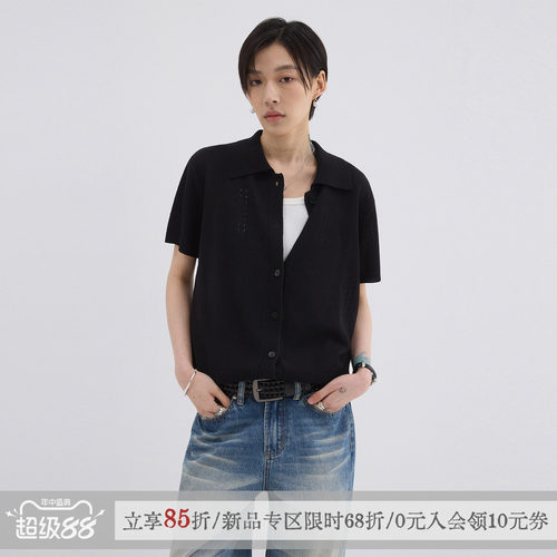 莱赛尔亚麻混纺短袖Polo衫
