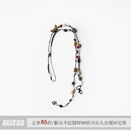 「周边」多色复古串珠腰带