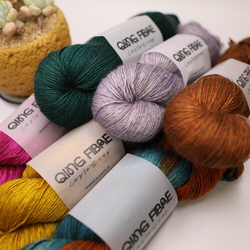 QINGFIBRE,Yak手染线美利奴