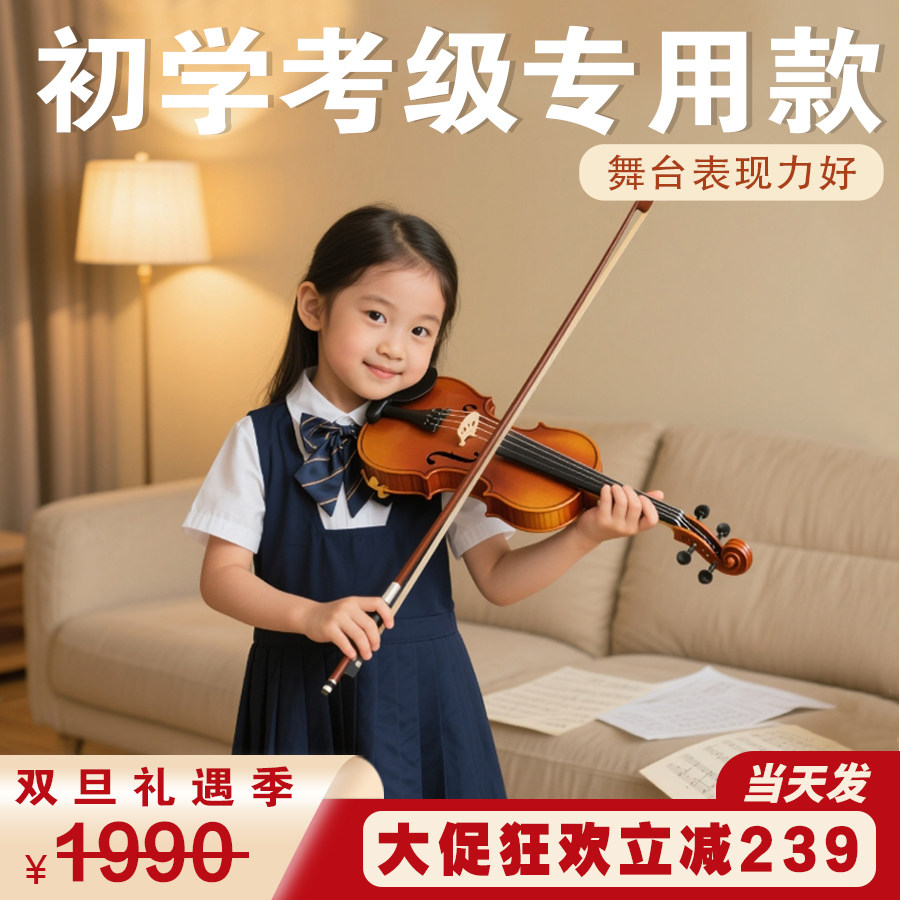 SEENWINS初学考级专用款小提琴