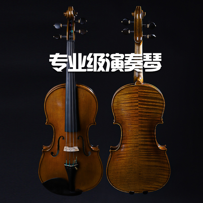 SEENWINS圣维斯S1专业级纯欧料演奏级小提琴纯手工进口意大利云杉-封面