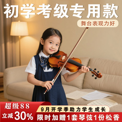 SEENWINS初学考级专用款小提琴
