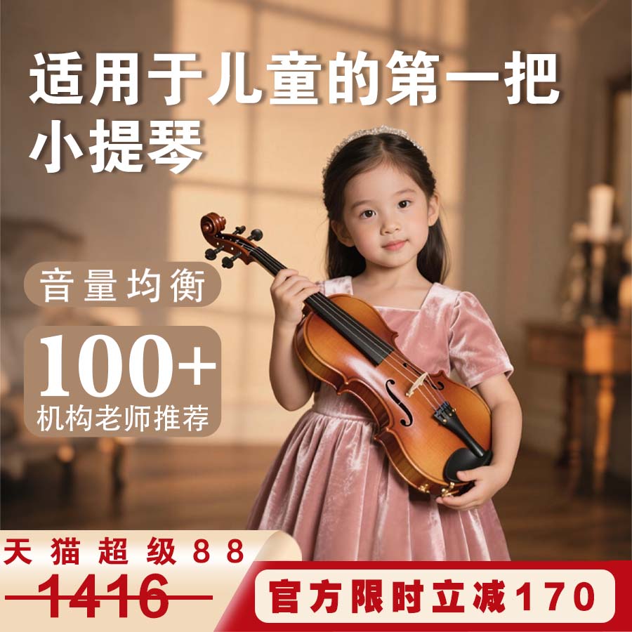 新手儿童初学入门款小提琴