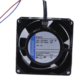 5W热电赛默飞世尔i系列全金属风扇100907 24v ebm德国8124K