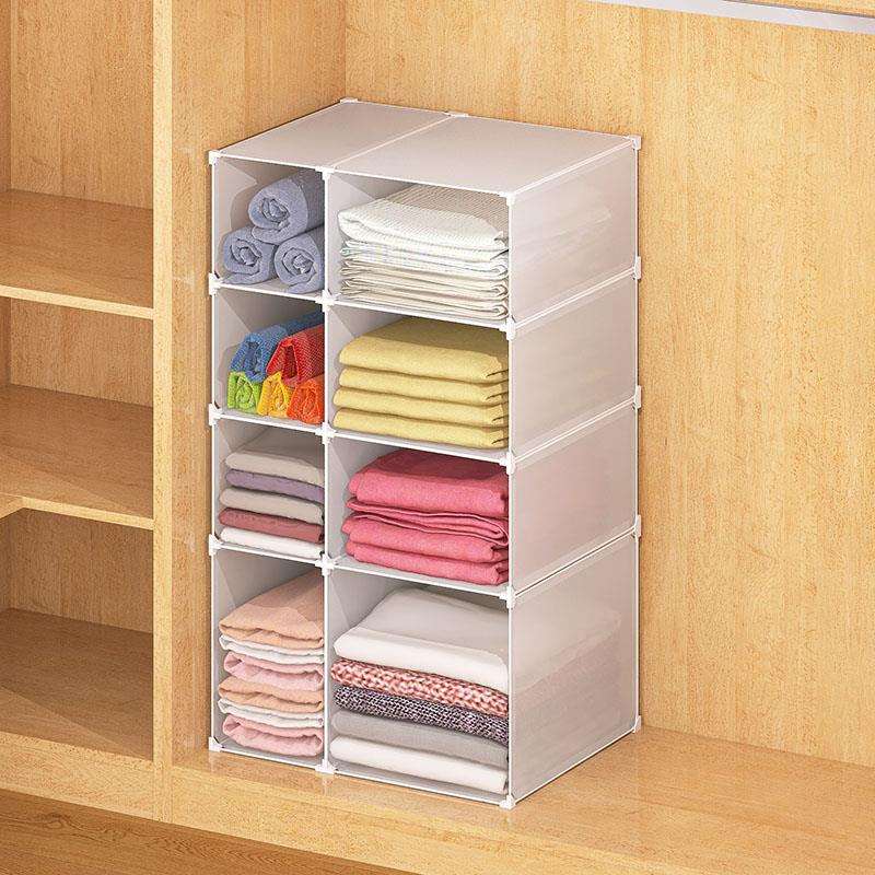 【宽54】衣柜分层宿舍收纳神器衣橱隔断衣服整理置物架柜子圣之圣