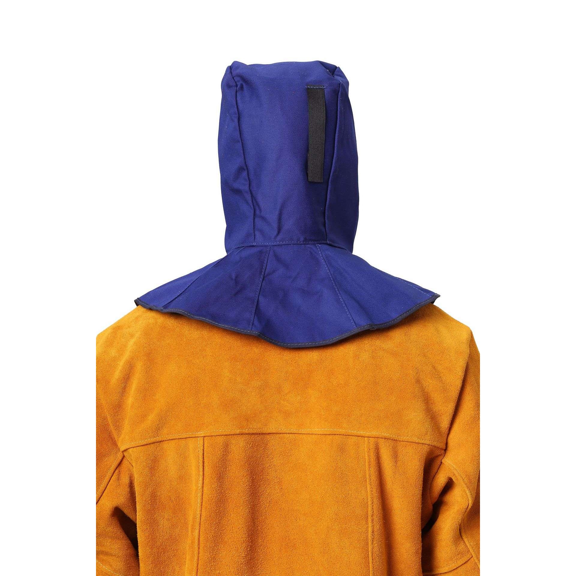 友盟AP-6680 蓝色阻燃布焊帽