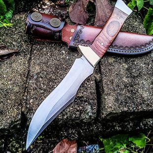 野外分割刀开刃刀具防身冷兵器排障钓鱼开路随身刀水果刀切肉刀