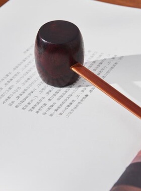 春雷捶小叶紫檀_春雷竹柄锤