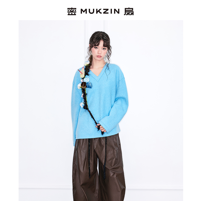 密扇秋季新款时尚宽松卫衣