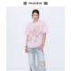 甜美减龄宽松上衣圆领粉色小马印花短袖 密扇2026年春季 新款 T恤