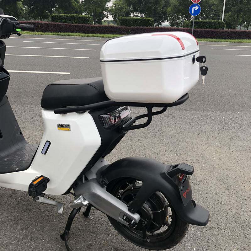 小牛电动车改装配件爆改mqi2 m2尾箱后备箱货架支架储物箱工具箱