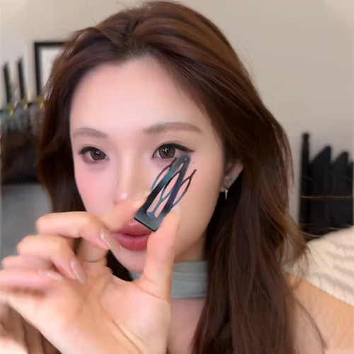 蓬松高颅顶头发倒插梳BB夹子头饰