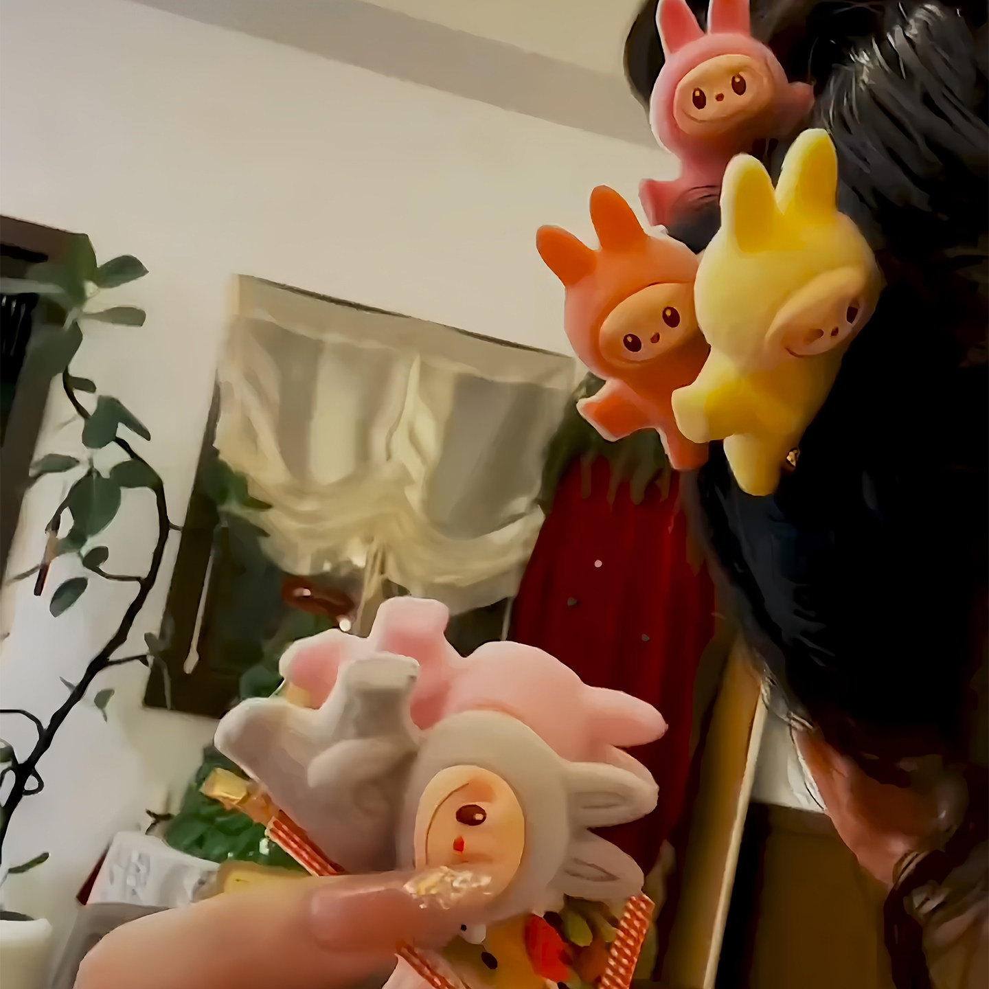 拉布布可爱小公仔躺姿发夹碎发边夹侧边前额头发刘海夹子头饰女,饰品/流行首饰/时尚饰品新,发饰,淘宝优惠券,粉丝福利购,淘宝优惠卷