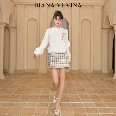 DIANAVEVINA毛衣半裙套装