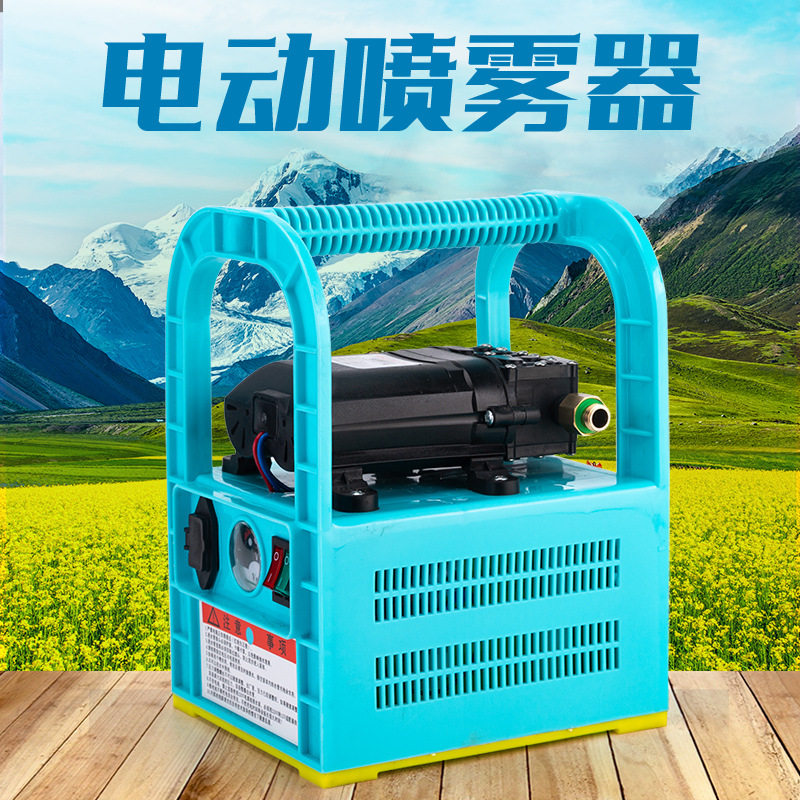新款家用电动打药机农用喷雾器高压双核泵户外抽水机浇菜浇花