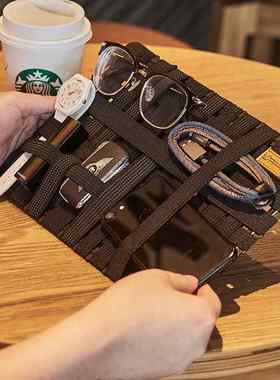 LOPPER镁铝合金收纳板数据线数码配件便携收纳数码包旅行整理收纳