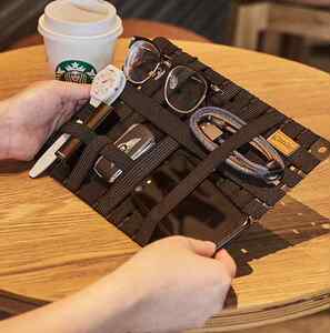 LOPPER镁铝合金收纳板数据线数码配件便携收纳数码包旅行整理收纳