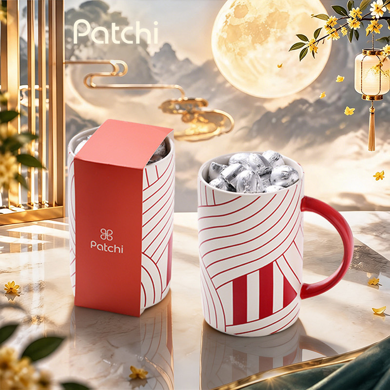 佰七Patchi心想事橙马克杯120g