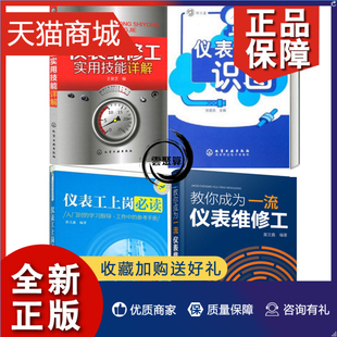 仪表维修工实用技能详解 仪表常见故障与维修 仪表工识图 仪表工上岗 教你成为仪表维修工 仪器仪表维修书籍 仪表修理技术 正版