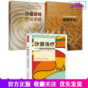 给儿童和家庭 心理师实践手册 心理咨询书籍 沙游 全3册 沙游游戏法 箱庭疗法 心理沙盘书籍 正版 沙盘游戏疗法手册