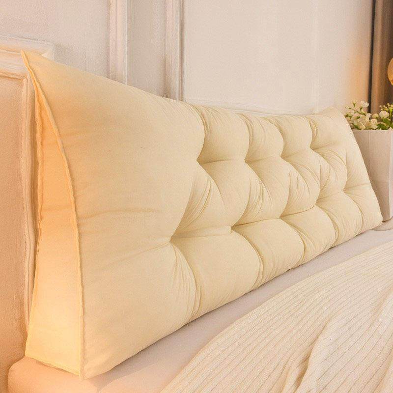 简约加厚三角床头靠垫卧室双人床上靠枕沙发飘窗榻榻米软包靠背,居家布艺,抱枕被,淘宝优惠券,粉丝福利购,淘宝优惠卷