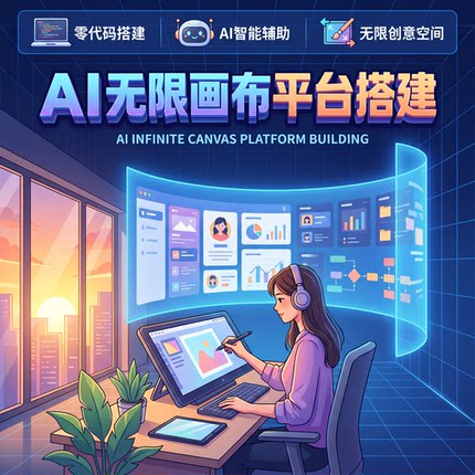 ai无限智能画布agent智能体ai漫短剧电商主图详情页创作本地部署