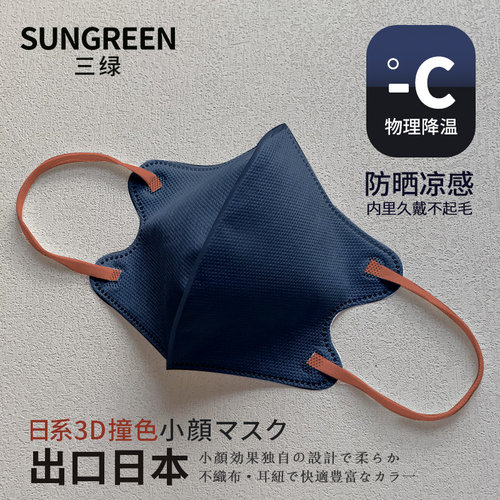 立体3D高颜值春夏款口罩