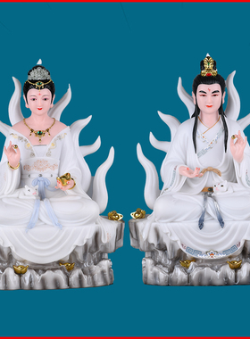 胡九哥九姐九尾神像狐狸装饰摆件