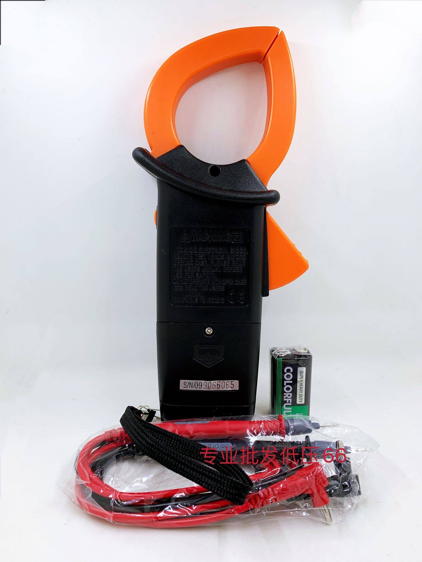 胜利钳形万用表数字交直流钳形表dm6266小型便携式高精度电流表
