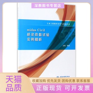 【正版书包邮】MCIIL桥梁荷载试验实例精析土木工程软件应用与实践丛书者王伟中国水利水电出版社