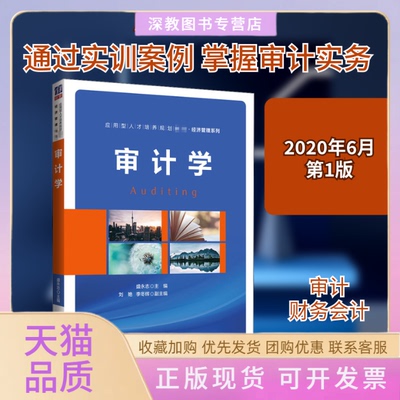 【正版书包邮】审计学盛永志刘艳李冬辉周广秀林丽清华大学出版社