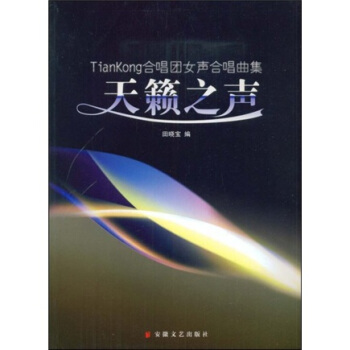 【正版书包邮】天籁之声TianKong合唱团女声合唱曲集田晓定安徽文艺出版社
