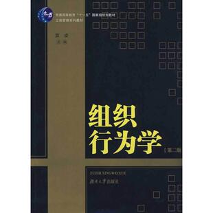 【正版书包邮】组织行为学第二版袁凌湖南大学出版社