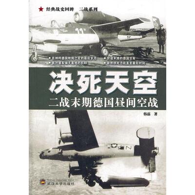 【正版书包邮】决死天空二战末期德国昼间空战韩磊武汉大学出版社