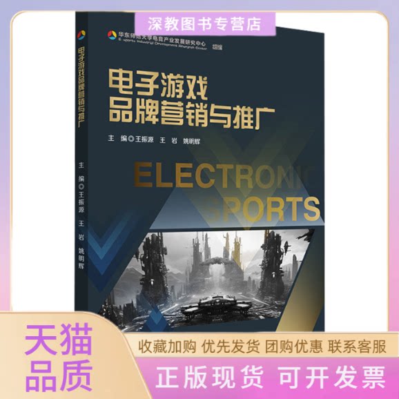 【正版书包邮】电子游戏品牌营销与推广王振源王岩姚明辉华东师范大学出版社