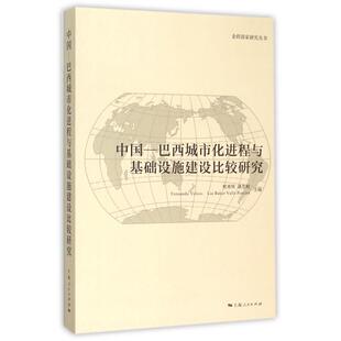 包邮 书 中国 巴西城市化进程与基础设施建设比较研究 潘忠岐上海人民 金砖研究丛书樊勇明 正版