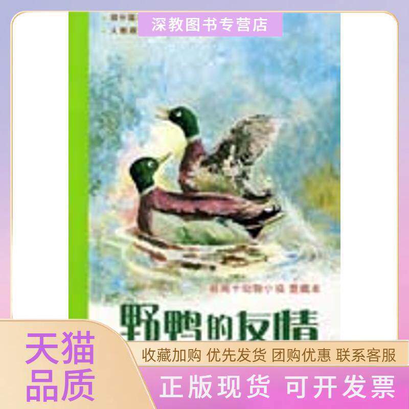 【正版书包邮】10野鸭的友情椋鸠十动物小说爱藏本椋鸠十晓二十一世纪出版社