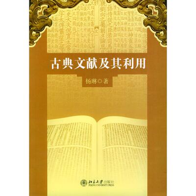 【正版书包邮】古典文献及其利用杨琳北京大学出版社