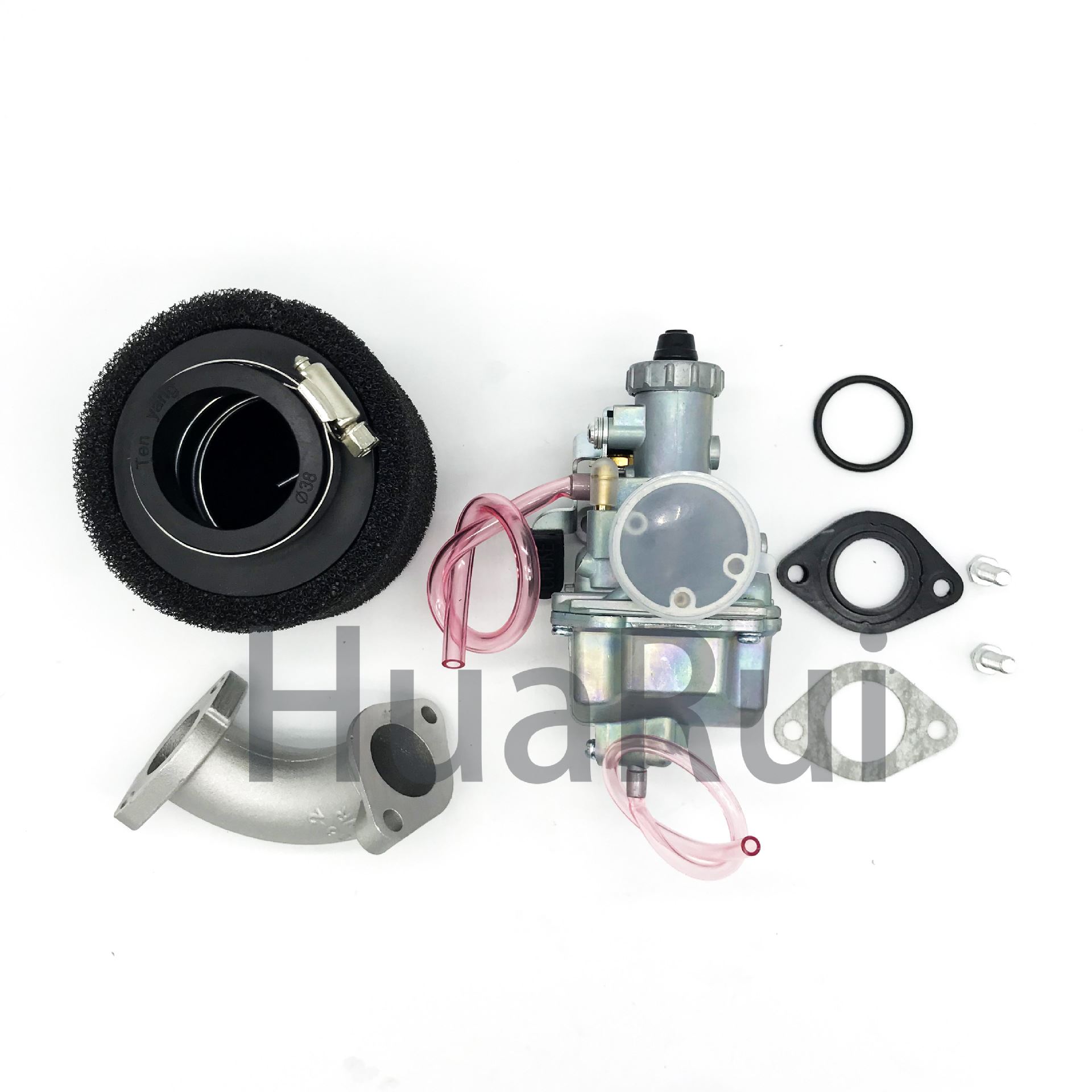 2226直管无标摩托车配件110125140化油器套装