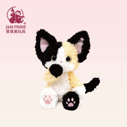 普莱美三花猫贝蒂毛绒玩偶