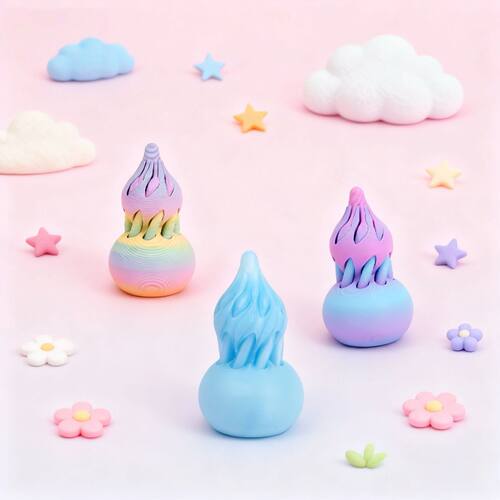 跨境3d打印解压葫芦旋旋乐3DPrin