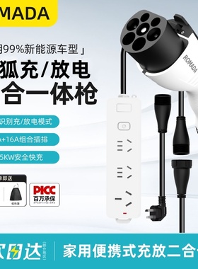 极狐阿尔法S5/T5新能源充电放电一体枪专用充电枪便携式外放电枪