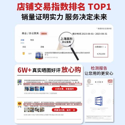 速发仓储货架超市储藏室仓库快递铁架子超强承重加厚置物架多层收