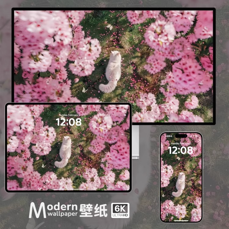 可爱治愈4K超高清壁纸iPhone手机苹果ipad平板电脑唯美氛围感壁纸