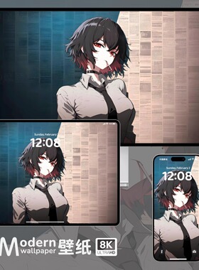 艾莲绝区零游戏动漫8K高清壁纸iPhone手机ipad平板电脑二次元壁纸