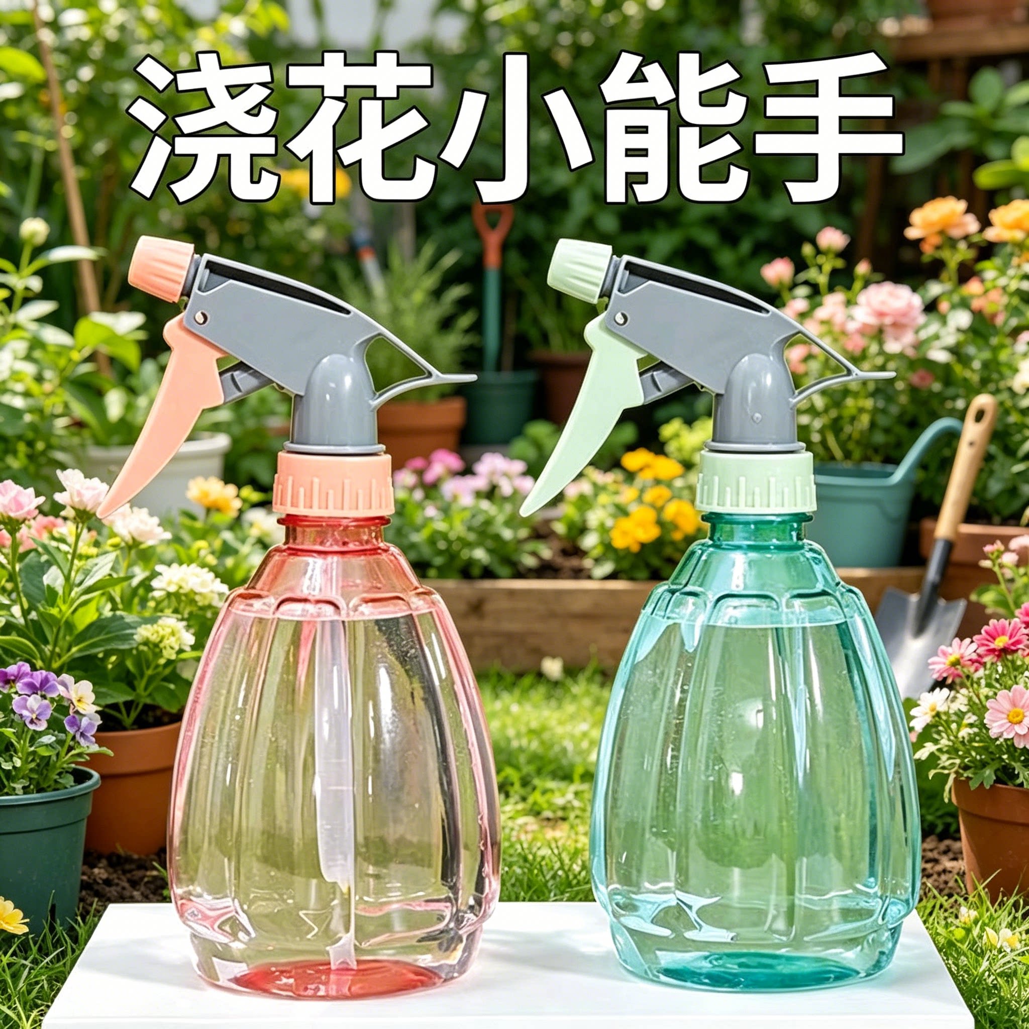 家用手压细雾喷壶浇花打药清洁图片