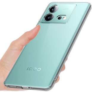 适用于IQOONEO8手机壳透明vivo iqooneo8pro保护套NEO8新款硅胶软壳男女款气囊防摔全包边简约外壳个性创意潮