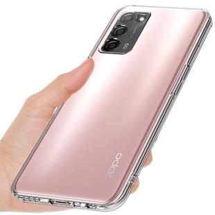 适用于oppoa55手机壳A55S透明A56S保护套a56新款A57 5G防摔A52全包边a53 5g硅胶A72外壳男女个性创意简约软壳