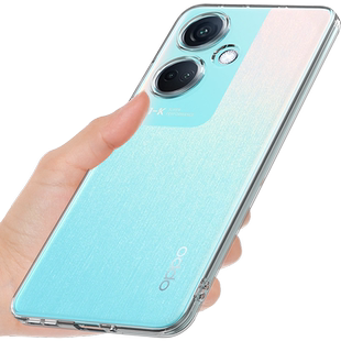 适用于OPPOK11手机壳透明oppo k11x保护套k11 5G新款硅胶简约外壳气囊防摔全包边软壳男女款个性创意指环支架