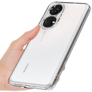 适用于华为p50手机壳透明P50PRO保护套新款软壳p50e硅胶外壳男女网红潮气囊防摔全包边个性创意简约支架